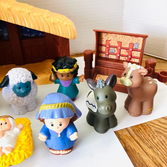 Fisher Price Little People 2002 Nativity Set With 11 Figures No Tree Or Carriage - Picture 7 of 10